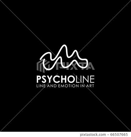 Psycholine design illustration vector template Psycholine design illustration vector template 66507665