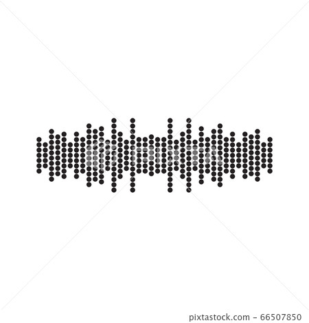 Sound wave music logo design vector template Sound wave music logo design vector template 66507850
