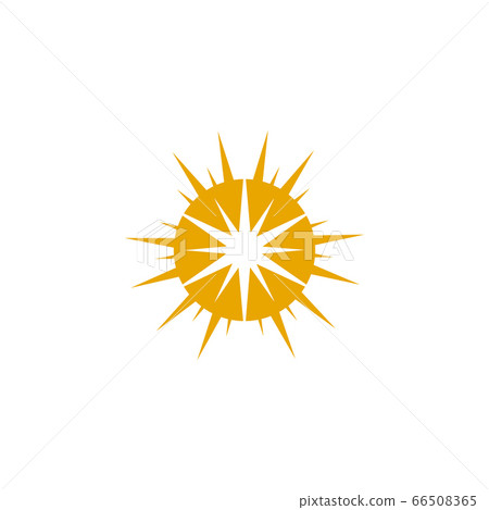Sun logo icon design vector template 66508365