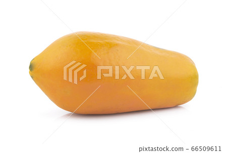 papaya isolated on white background papaya isolated on white background 66509611