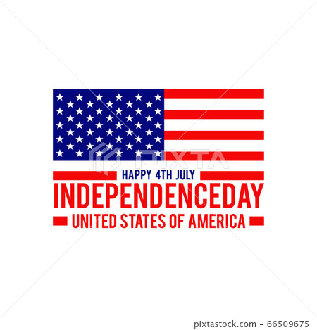 American flag and emblem logo design vector 66509675