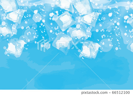 Ice background material - Stock Illustration [66512100] - PIXTA
