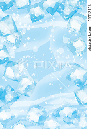 Ice background material Ice background material 66512108