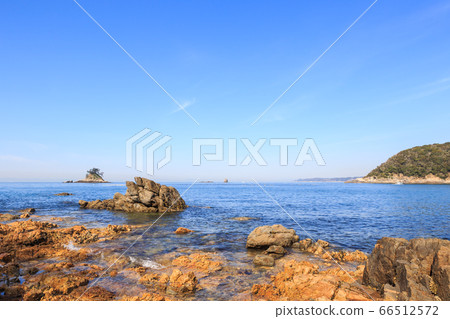 愛知縣筱島清晨從九ham看到的松島 66512572