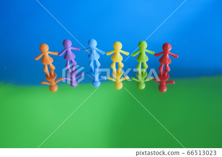 Colorful doll stage Colorful doll stage 66513023