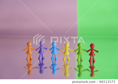 Colorful doll stage Colorful doll stage 66513573