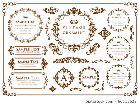 Vintage frame set 66515622