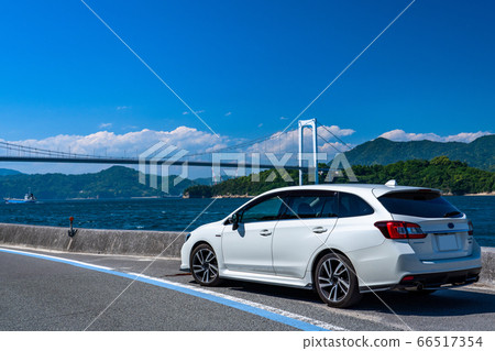 《Ehime Prefecture》Drive image ・The sea overlooking Shimanami Kaido and Oshima Ohashi 《Ehime Prefecture》Drive image ・The sea overlooking Shimanami Kaido and Oshima Ohashi 66517354
