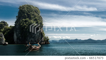 empty tourism at Phuket island beach empty tourism at Phuket island beach 66517873