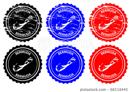 Bermuda rubber stamp Bermuda rubber stamp 66518445