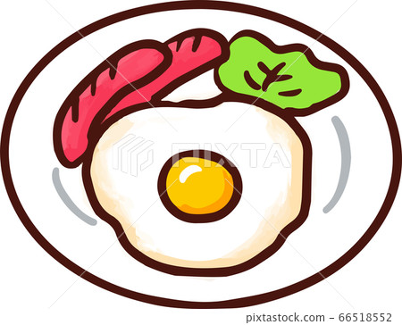 Fried egg set 66518552