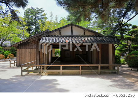 [山口縣]鮮綠色松下村學校（松神社）教室 66523250