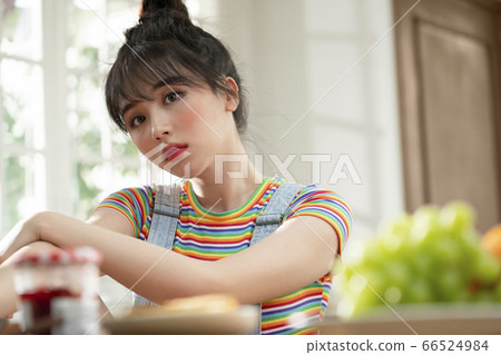 生活方式，女人，廚房 66524984