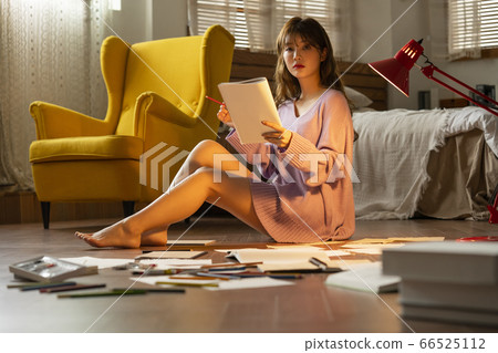 生活方式，女人，週末 66525112