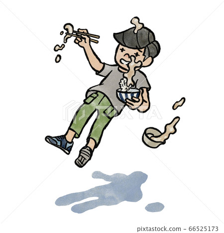 一個失重的人吃大麥 66525173