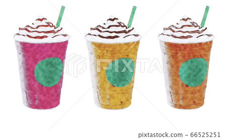 Frappuccino illustration Frappuccino illustration 66525251