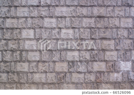 wall of the facade of the building of ceramic tiles grey 66526096