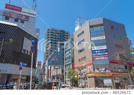 Scenery in front of the station Motoyawata Station 66526671