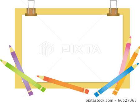 340+ Blank Paper With Color Pencils Stock Illustrations, Royalty-Free  Vector Graphics & Clip Art - iStock