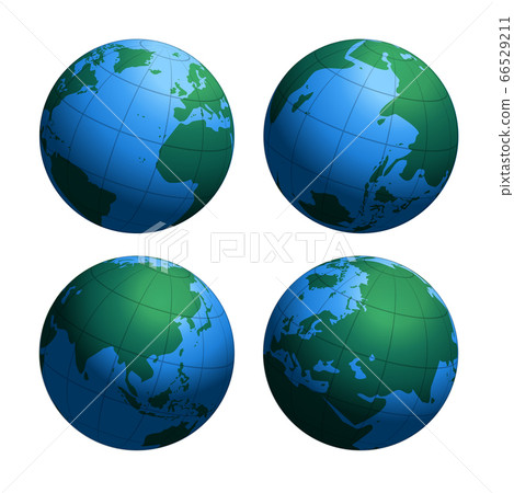 032_World map vector 66529211