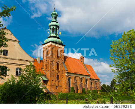 St. Jana Chrzciciela old landmark in Gniezno at sunny day, Poland 66529238