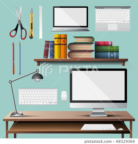 Office appliance vector Office appliance vector 66529369