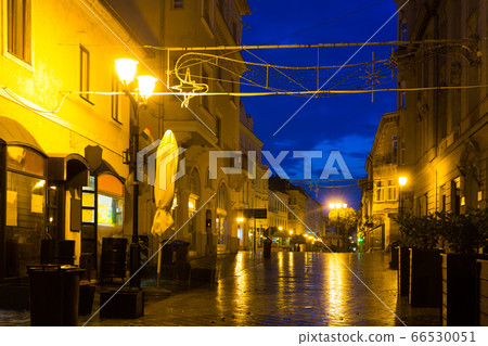 Streets of Gyor, Hungary 66530051
