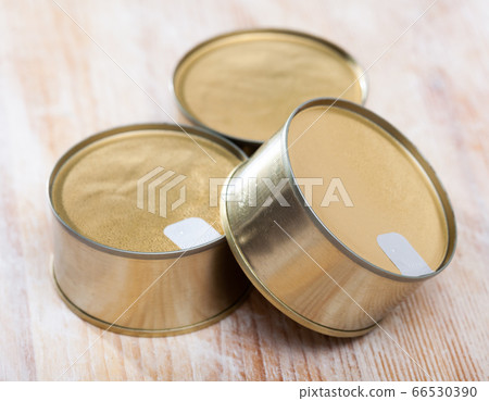 Tin cans with foil lids Tin cans with foil lids 66530390