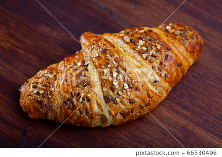 Sesame seed croissants, french dessert Sesame seed croissants, french dessert 66530496