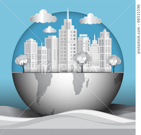 Cityscape in the world 66531596
