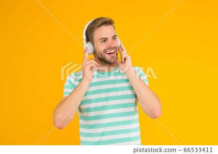 Perfect sound concept. Hipster listen music stereo Perfect sound concept. Hipster listen music stereo 66533411