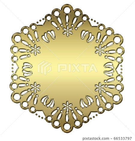 Graphic illustration material Baroque style: Beautiful label design with metallic texture, ornament decorative ruled line Graphic illustration material Baroque style: Beautiful label design with metallic texture, ornament decorative ruled line 66533797