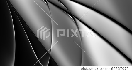 Luxury rich business background with silver, metal,  3D illustration, 3D rendering 66537075