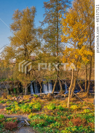 Buky Canyon and Hirskyi Tikych river in Ukraine 66537521
