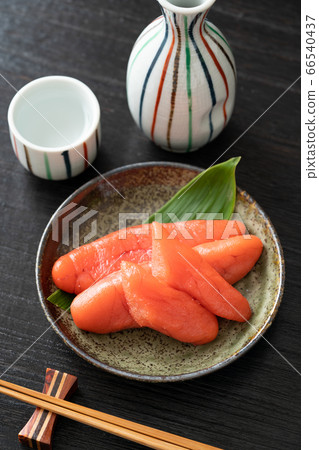 Tarako and sake Tarako and sake 66540437