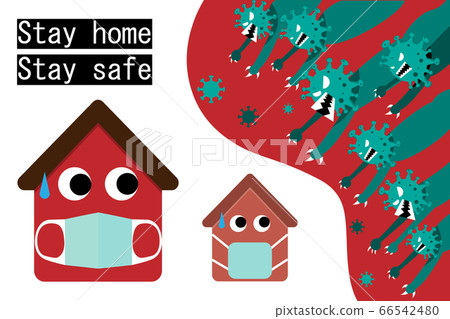 CoVID-19 outbreak throughout the city. Stay at Home. Wear a protective medical mask. Keep Social Distancing. CoVID-19 outbreak throughout the city. Stay at Home. Wear a protective medical mask. Keep Social Distancing. 66542480