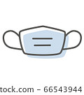 Simple illustration of mask 66543944