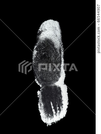finger print identification biometrics ink 66544907