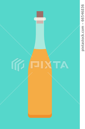 Vegetable Oil in Glass Bottle, Liquid for Cooking Vegetable Oil in Glass Bottle, Liquid for Cooking 66546836