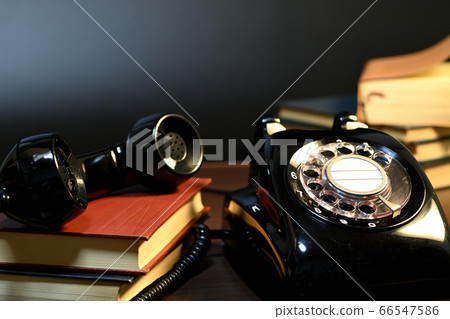 Black dial telephone Black dial telephone 66547586