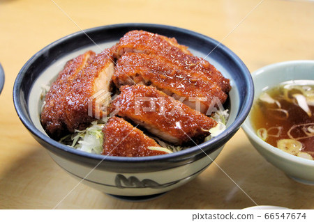 福島縣會津市的調味醬炸肉排碗 66547674