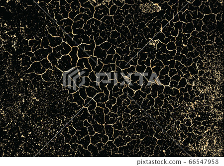 Patina scratch golden elements. Vector gold grunge texture. Trendy glamour background. 66547958