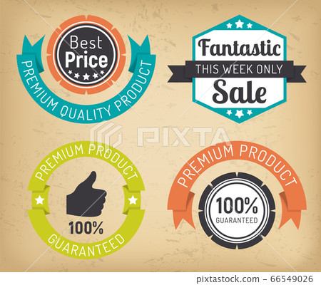 Discounts and Sale Promotional Banners Collection 66549026