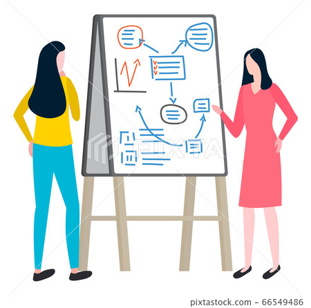 Women Investigate Market of Goods, Plan Business Women Investigate Market of Goods, Plan Business 66549486