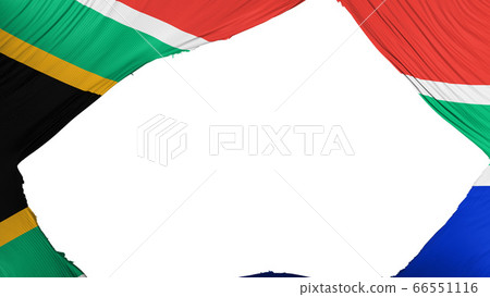 Divided South Africa flag Divided South Africa flag 66551116