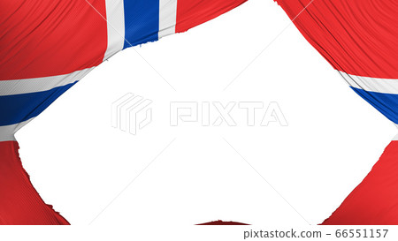 Divided Norway flag Divided Norway flag 66551157