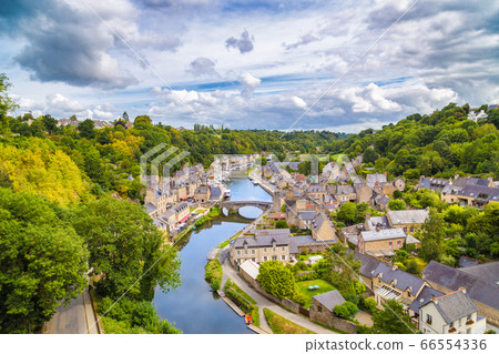 Historic town of Dinan, Bretagne, France 66554336