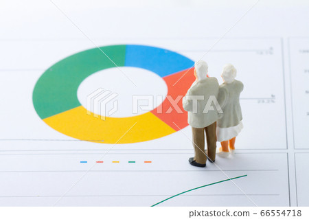 Data analysis and senior couple 66554718