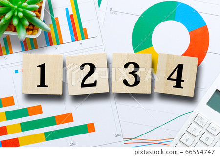 數字1234和圖 66554747