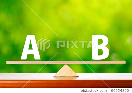 Balance of A and B 66554800